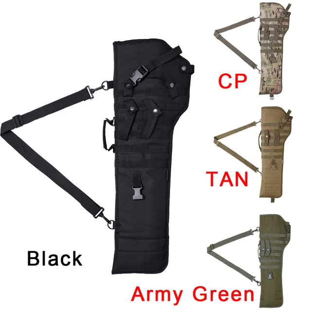 Fondina Tattica Molle Per Fucile Da Caccia O Shotgun - Custodia Nylon, Portabile Alla Cintura