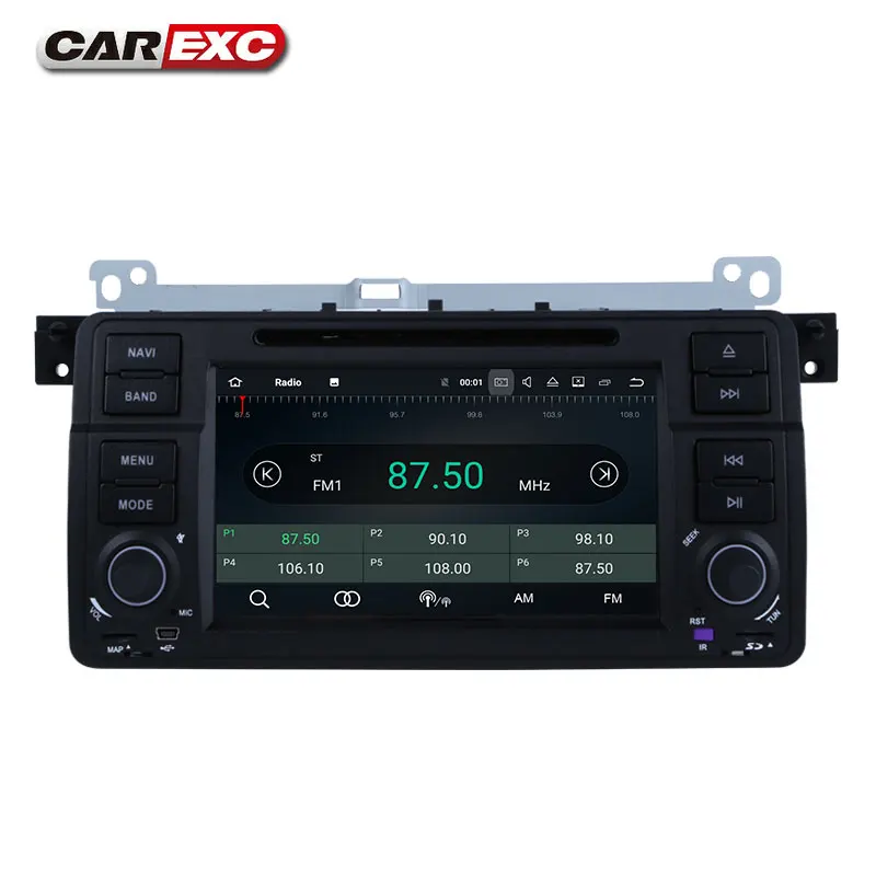 Best 9 Inch Android 9.0 Octa Cores One Din Car Radio Stereo System For BMW E46 M3 WIFI Radio GPS Bluetooth USB SD Multimedia Carplay 2