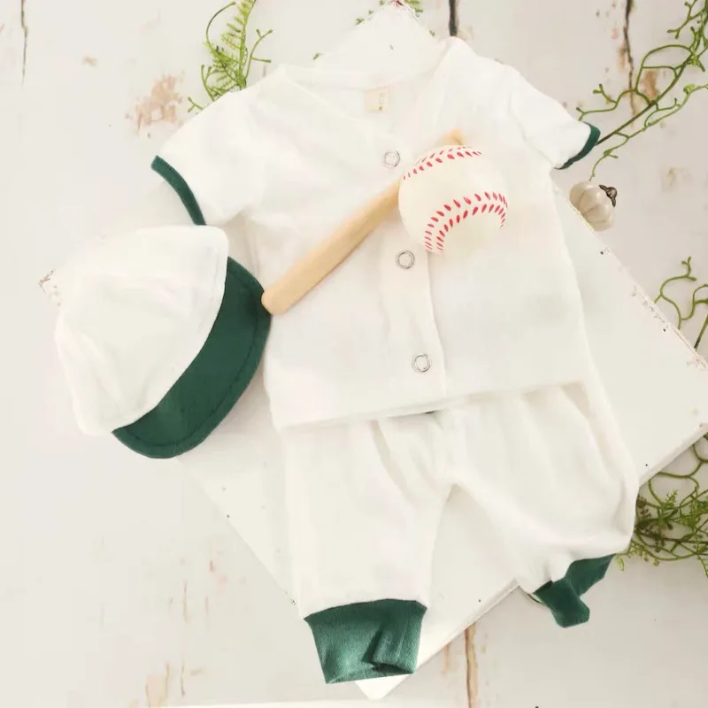 Newborn Baby Boy Photography Props Sport Clothes Infant fotoshooting Outfits Baby Photoshoot Police Outfits fotografia Accessory