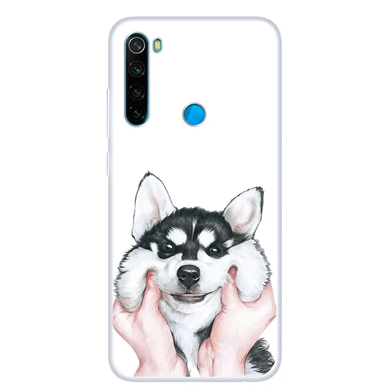 For Xiaomi Redmi Note 8T 8 T Case Soft Silicone Back Cover Case For Xiaomi Redmi Note 8 Pro Case Funda For Xiaomi Redmi 8 Case