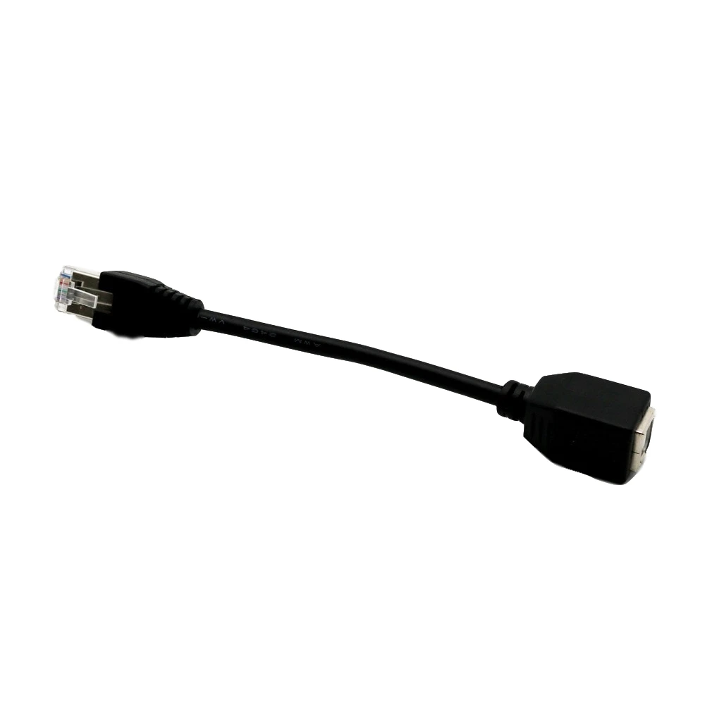 5x CAT5 RJ45 Ethernet LAN сетевой штекер к USB 2 0 B гнездовой адаптер принтера Соединительный