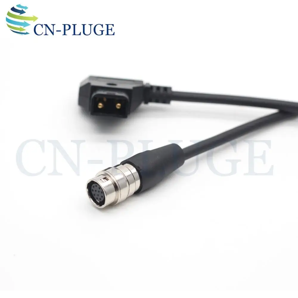 Встроенная защитная пластина D-Tap Male to 12 Pin Hirose для Canon Fuji Объектив камеры B4 B2 B3 мощность объектива