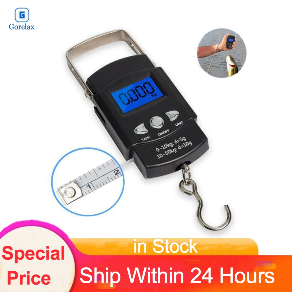 Bilancia Elettronica Mano Bilancia S,Mini Pocket Digital Viaggio Valigia Bagaglio Di Bilancia, Precisione Stadera Bilancia S Per La Pesca 50Kg/10G