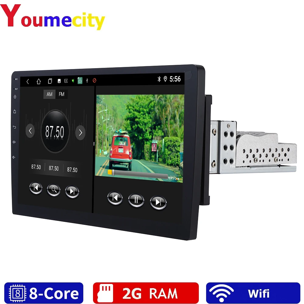 Youmecity 10 1 дюймов/Android 9 0 2 Din Автомобильный Gps DVD видео радио плеер Juke Qashqai Almera x trail Note X