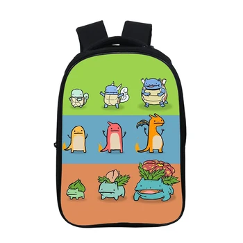 

Pikachu Backpacks 14.5inch Back to School Bags Students Boys Girls Pokemon Laptop Backpack for Teenagers Unisex Travel Bags