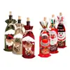 Christmas Wine Bottle Cover Merry Christmas Decor For Home 2022 Navidad Noel Christmas Ornaments Xmas Gift Happy New Year 2022 ► Photo 2/6