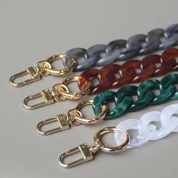 

Women Shoulder DIY Chain Handbag Accessory Chain Detachable Replacement White Beige Red Blue Grey Strap