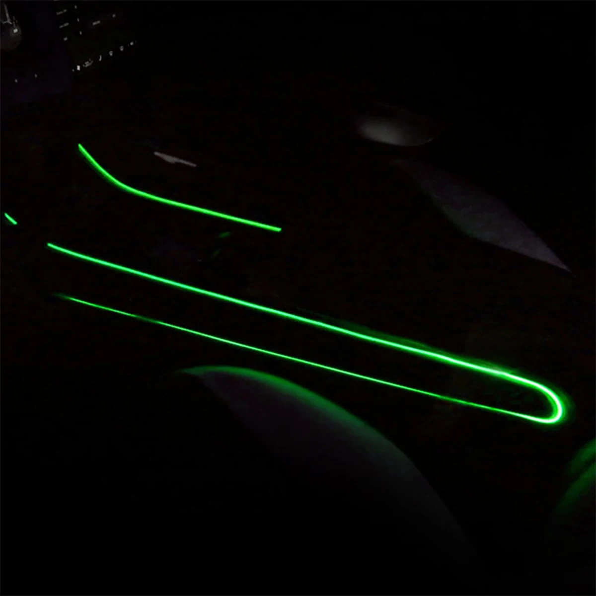  Modification Car Interior Atmosphere Multi Color LED Light Modification Control Accessories for Tes - 4000141848471
