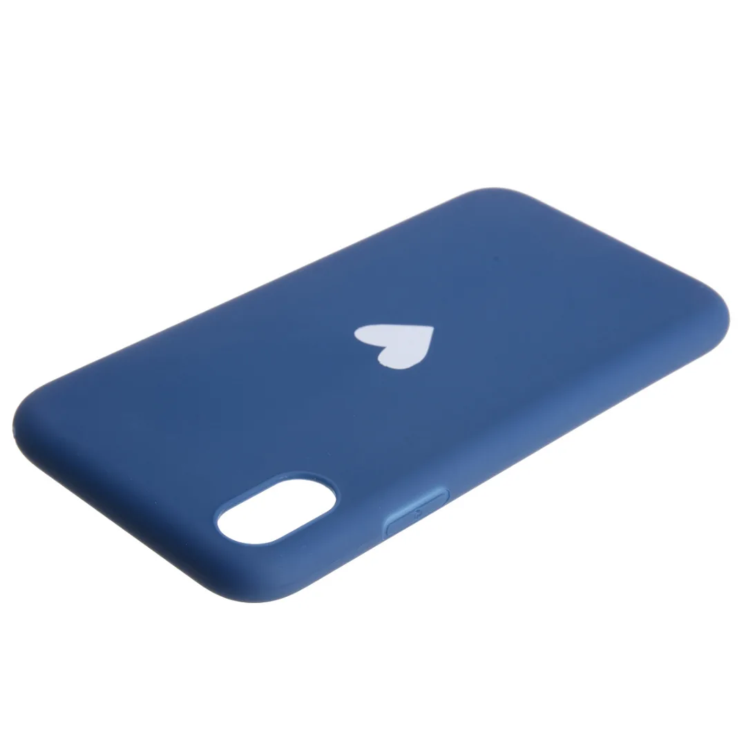 Phone Case For iphone XR X 6 6 s 7 8 plus Cute Simple Love Heart Shockproof Soft TPU Case Cover For iPhone X XS Max XR Fundas
