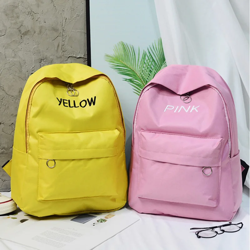 3 шт. нейлоновый рюкзак для девочек подростков|Рюкзаки| |