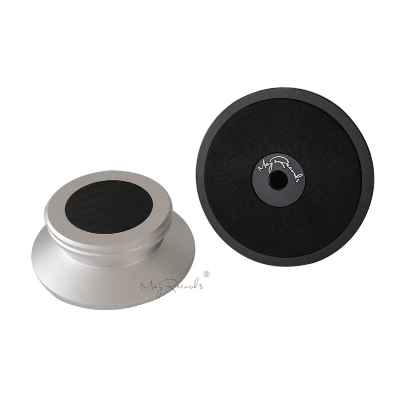 Carbon Fiber Aluminium Alloy Material LP Vinyl Turntables Metal Disc Stabilizer Record Weight vinyl turntable stabilizer