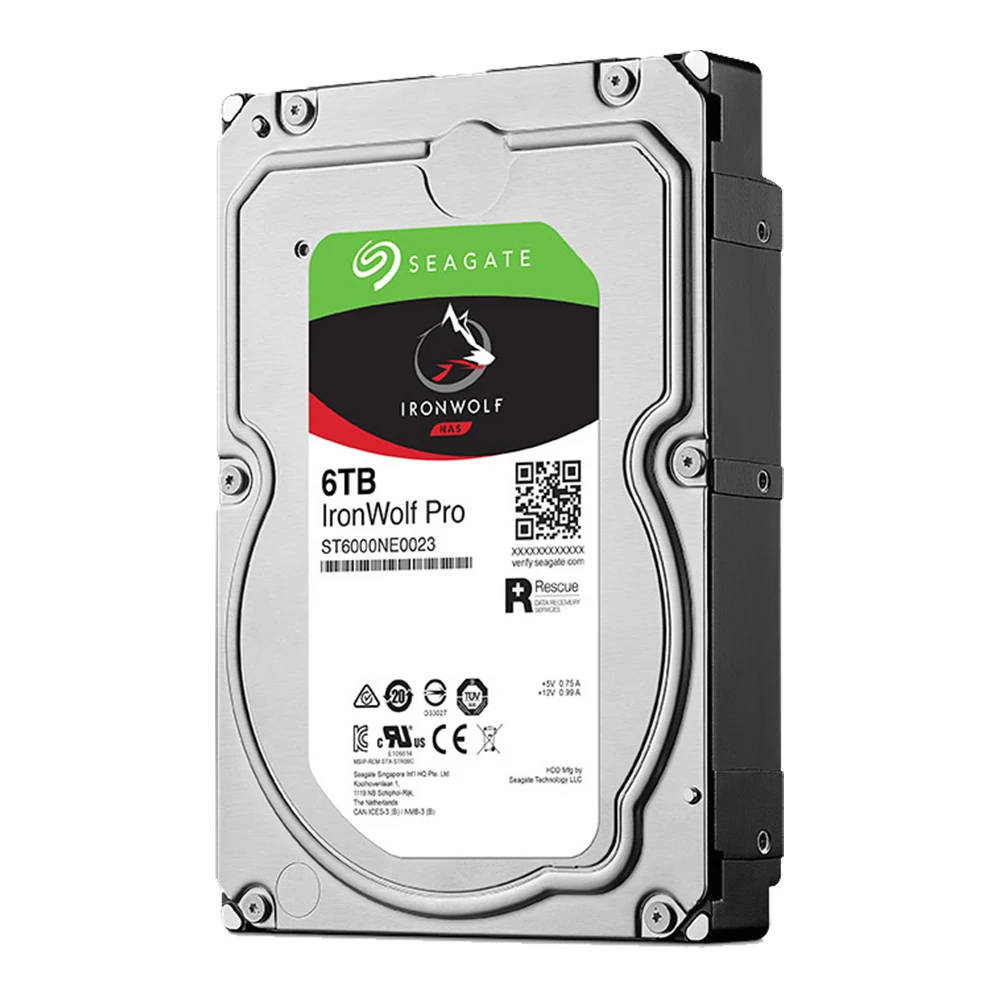 Seagate IronWolf Pro 2TB 4TB 6TB 8TB 10TB 12TB 14TB 16TB NAS Internal Hard Drive–RAID Network Attached Storage Recovery Service