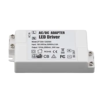 

High performance 12V 2A 24W AC/DC Transformer Driver For MR16 MR11 GU5.3 LED Bulbs Strips Home Household Use