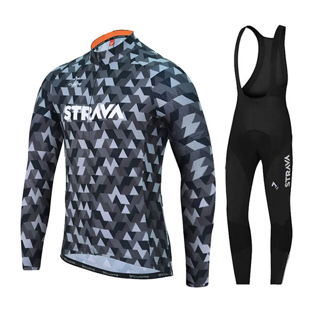 Мужской костюм Strava для велоспорта с длинным рукавом, одежда для велоспорта Mtb, одежда для велоспорта, одежда для велоспорта Ropa Ciclismo
