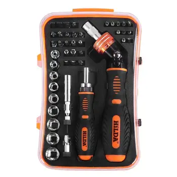 

45pcs Household Socket Screwdriver Automobile Mobile Phone Circuit Repair Bit Fine Workmanship Easy to Carry Durable
