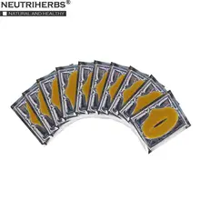10 пар NEUTRIHERBS 24K Золотая коллагеновая маска для губ Отшелушивающий увлажняющий крем для губ против морщин розовый Уход за губами