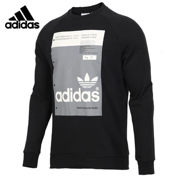 

Original Adidas New Arrival PANTONE CREW Mens Long Sleeve Tops Breathable Round Collar DH4786