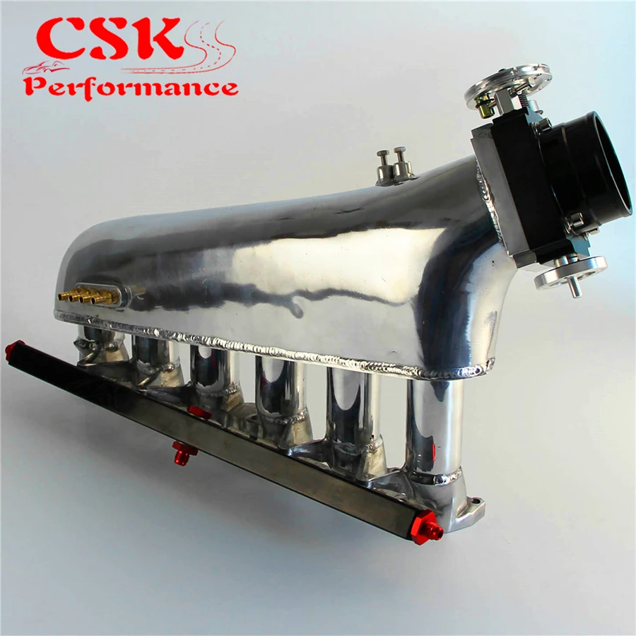 Intake Manifold W/throttle Body Fuel Rail Kit Fits For Bmw E30 M20 320i / 325i 8791 Intake