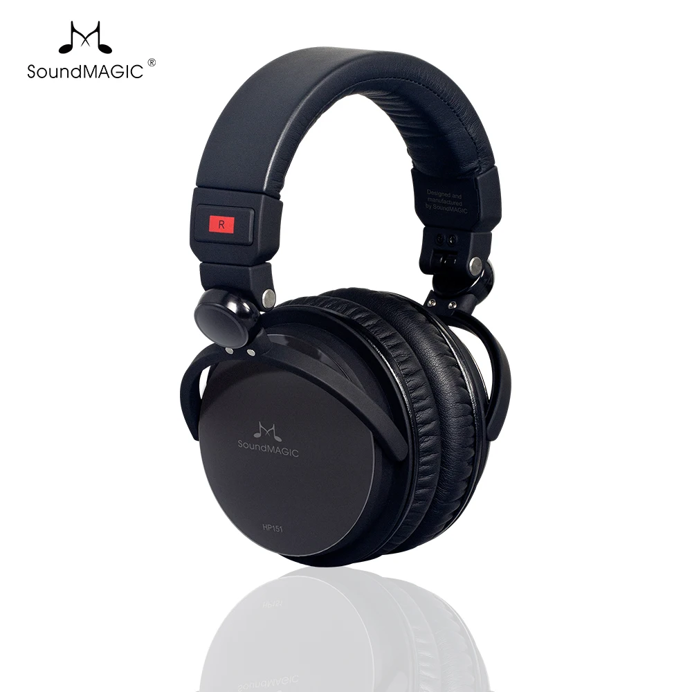 SoundMAGIC HP151 High Fidelity Headset Over Ear Headphones Closed Back Folding Headsets the audiophile headphones