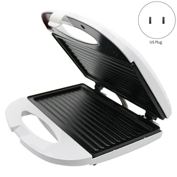 

Electric Mini Sandwich Maker Grill Panini Breakfast Machine Barbecue Steak Frying Oven US Plug
