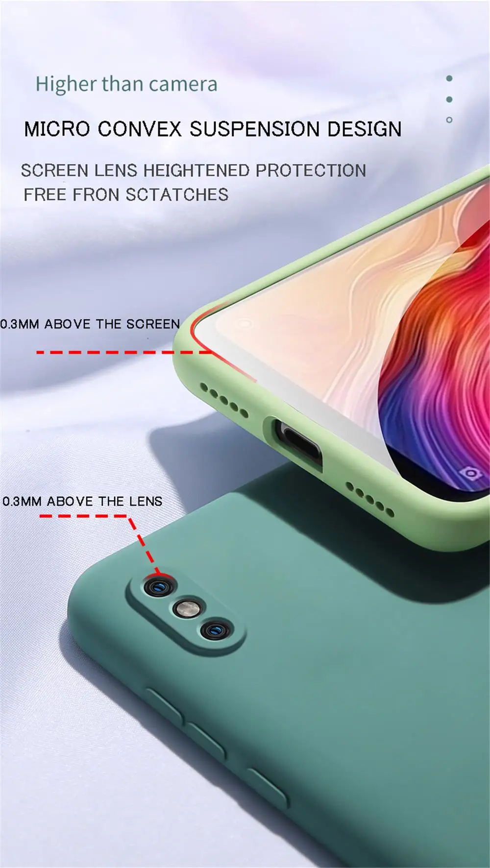 iphone se phone case Liquid Silicone Case For Xiaomi Redmi Note 9s 8 Pro 7 8T 7A 8A Slim Soft Cover For Xiaomi Mi Note 10 Pro 9 SE 9T Pro A3 A2 Lite cute iphone se cases