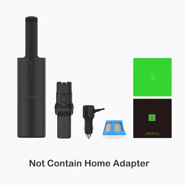 Noly for Car XIAOMI Mijia Cleanfly CoClean FVQ портативный автомобильный/Домашний Беспроводной Ручной пылесос от пыли огромный всасывающий быстрый заряд мини - Цвет: Noly for Car