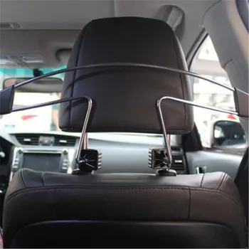 

1Pcs Stainless Steel Hanger Clothe Car Auto Seat Headrest Coat Hanger Clothes Jackets Suits Holder High Quality Car Clothes Rack