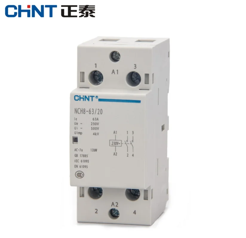 Chint Modular Contactor 40A 2 Pole 2 NO 230VAC 