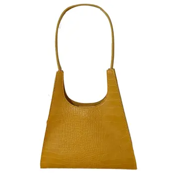 

2020 New Fashion Handbag Crocodile Pattern Single Shoulder Bag Female For Woman Handbag Irregular Casual Small Square Bag Hot
