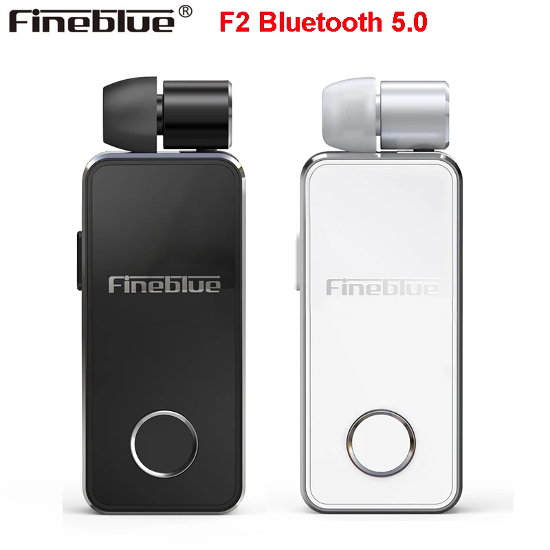 Беспроводные наушники FineBlue F2 с Bluetooth V5.0 гарнитура вибрирующим сигналом громкой