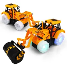 32*11*13,5 см Моделирование RC давление дорожный строительный грузовик, инженерный Транспорт модель светодиодный музыкальный эффект детская интерактивная игрушка