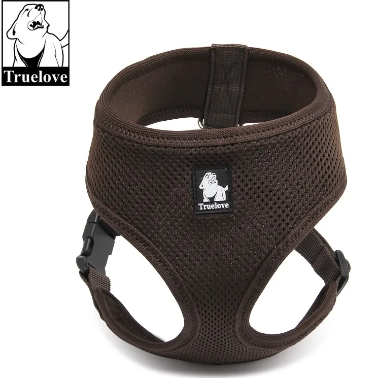 Truelove Breathable Nylon Mesh Dog Harness - Comfortable Walking Gear for Small to Medium Dogs