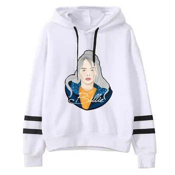 

Fashion Billie Eilish Hoodie Men/women Funny Hip Hop Kawaii Sweatshirt Graphic Harajuku 90s Tumblr Hooded Male female Streetwear