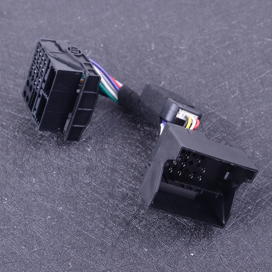 

CITALL Interior RCD330 Fixed Battery Emissions Quadlock Adapter Cable Connector Auto Fit for VW Volkswagen Golf GTI MK5 MFSW