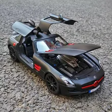 

1:32Mercedes Benzs SLS Amg-gt Alloy Model Car Model Metal Sports Car Touch Your Vocal And Luminous Children's Toy Car Collection