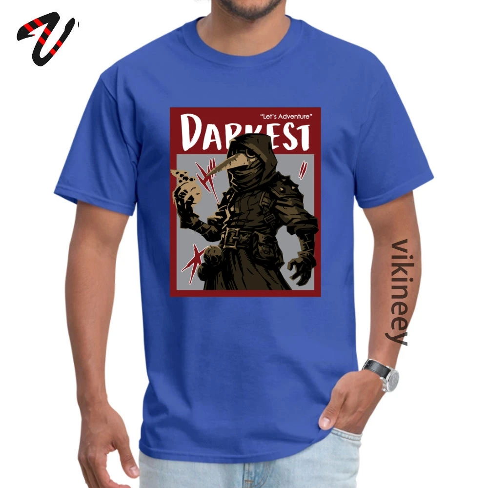 Tops Shirts T Shirts MEDIEVAL WAR PLAGUE DOCTOR Summer Short Sleeve 100% Cotton Round Collar Men Tshirts Casual 2019 Popular MEDIEVAL WAR PLAGUE DOCTOR 3266 blue
