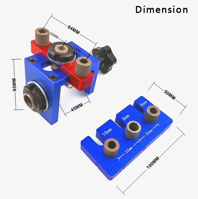 Дырокол комплект система для деревообработки мебель DIY