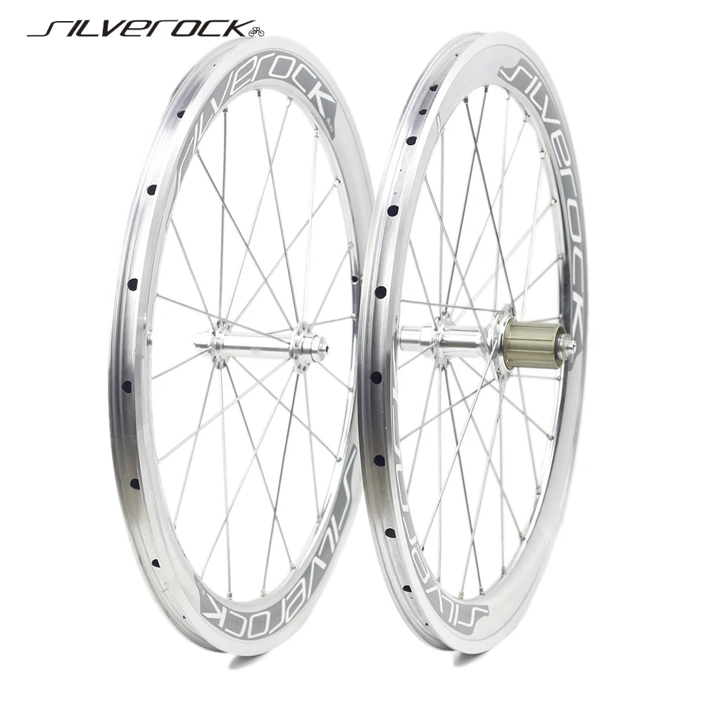 valores Fabricante Habubu SILVEROCK juego de ruedas de aluminio para bicicleta, 20 ", 406, 451, pinza  de freno de llanta, 40mm, perfil alto, 8 11s, plateado, para plegable,  Minivelo|Rueda de bicicleta| - AliExpress