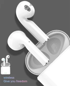 

LEORY TWS bluetooth 5.0 Earphone Mini In-Ear Handsfree Binaural Touch Control Auto Pair Wireless Earbuds for iPhone Huawei