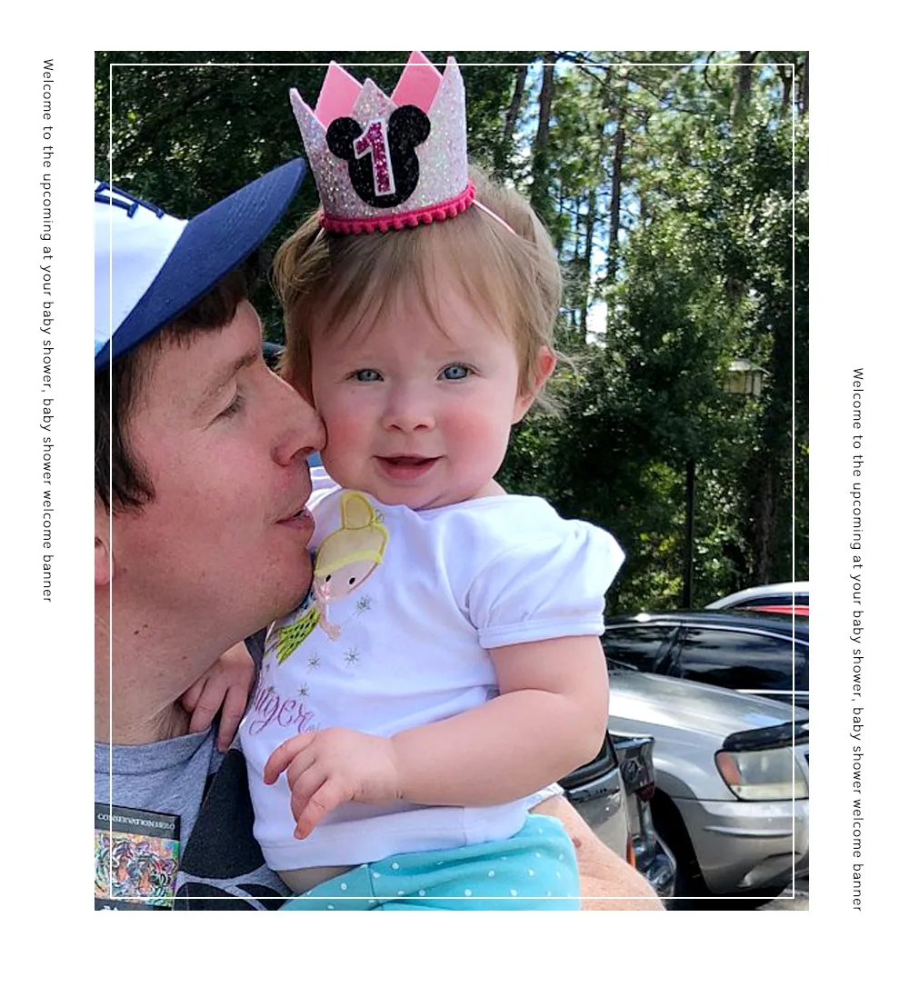 Шляпа на день рождения, блестящая корона на первый день рождения, детская шапка на один год, украшение на день рождения, шляпа золотого, красного, розового цвета, для маленькой принцессы