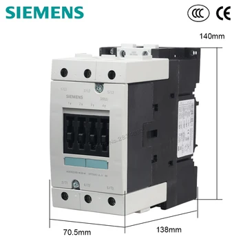 

80A AC Contactor 220V 50/60Hz Coil Voltage AC 380V 3P 3NO Contactor 3RT5045-1AN20 SIEMENS