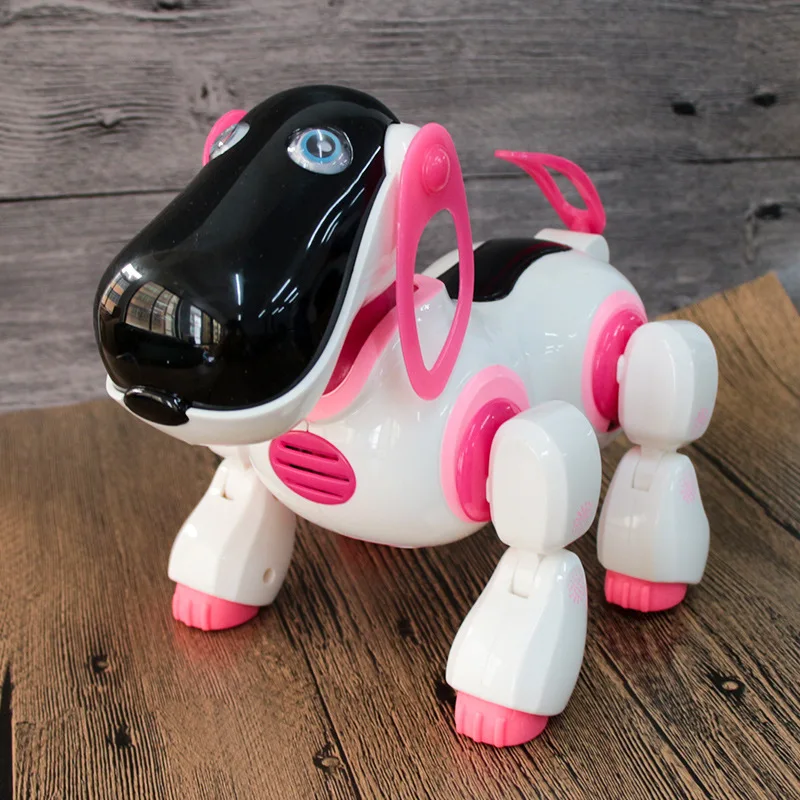 

Intelligent Robot Dog Remote Control Machinery Toy Dog Model Pet Will Go Singing Dancing Electronic Children Electric Puppy