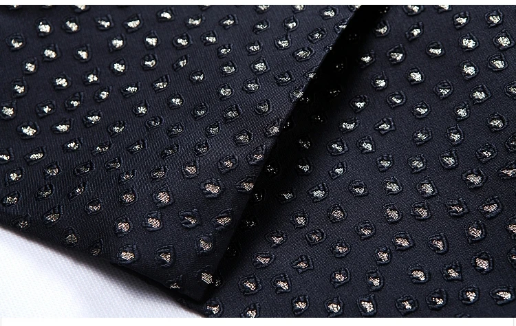 Mens Blazers Casual Terno Masculino Fashion Print Blazer for Men Elegant Single Breasted Stylish Black Velvet Blazer Hombre Q749