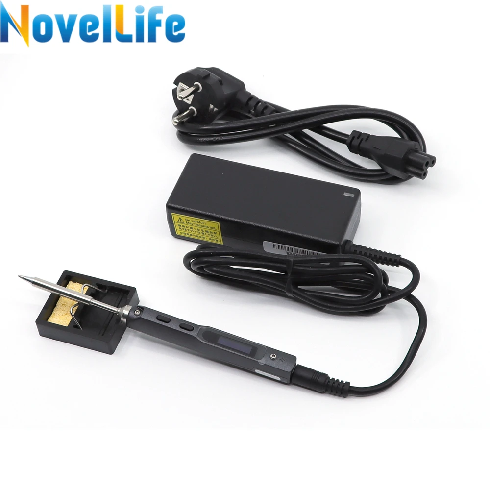 Ts100 65w Mini Electric Soldering Iron Station 24v Power Supply Kit