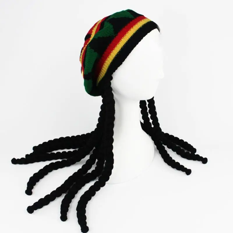 Men Women Novelty Dreadlocks Wig Hat 