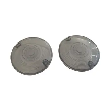 

2Pcs Cycle Motorcycle Turn Signal Lights Indicator Lens Cover Case For Harley Bullet Style Turn Signal Light Lens