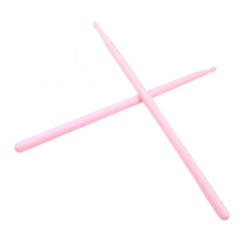 5A Nylon Pink Drumsticks Practical Drum Sticks Rods Mallets Beaters