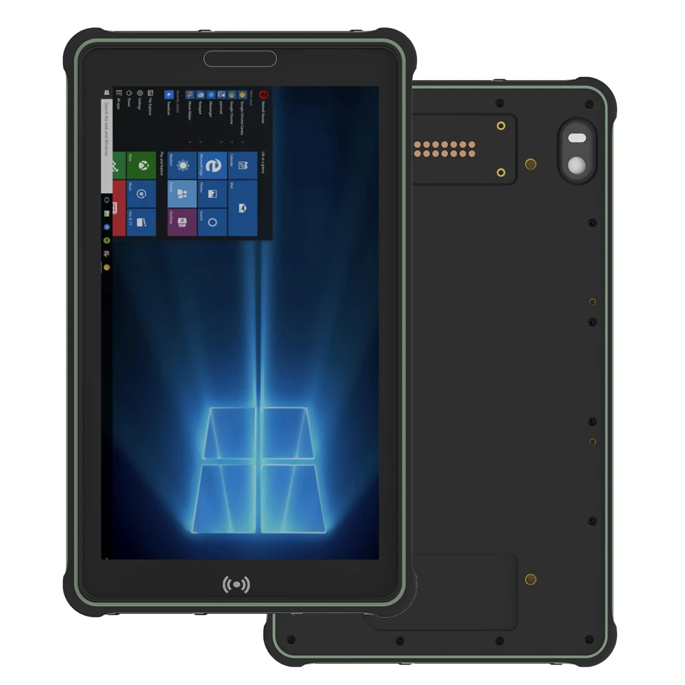 Rugged industrial tablet PC 8 inch RAM 4GB ROM 64GB Windows 10
