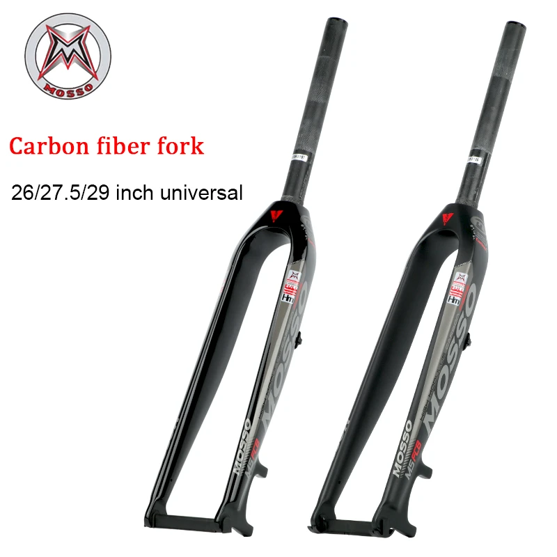 Strikt moersleutel Vooroordeel Mosso M5FCB Vork Voor Fiets 26 29 27 5 Carbon Vork 700c Road Mountainbike  Verende Voorvork Mtb Toepassing tot 160Mm Schijfrem|Fiets vork| - AliExpress