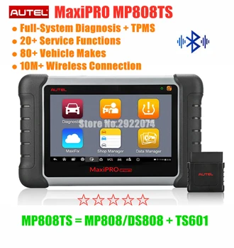 

Autel MaxiPRO MP808TS Wireless Full-System Diagnosis for Codes, Live Data, Active Test, ECU information and TPMS As MS906TS